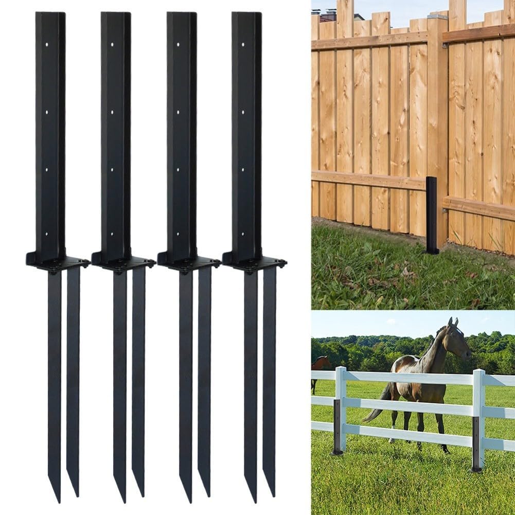 Kit Refuerzo Poste para madera 80cm Desmontable Kit Refuerzo(2PC)