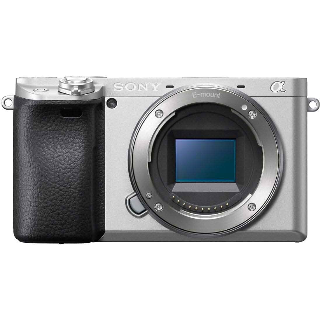Sony Alpha A6400 Mirrorless Digital Camera [Body only] - Wi-Fi and NFC Enabled, (Silver) (Renewed) Compact, Mirrorless