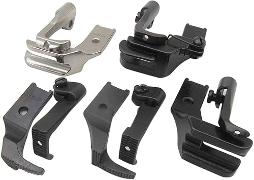 Miniatura 3 de CKPSMS Marca - 5SET #KP-WF5 PIES Compatible conReemplazo para JUKI Marca CONSEW Marca Cantante Marca Brother Marca Industrial Pie Costura