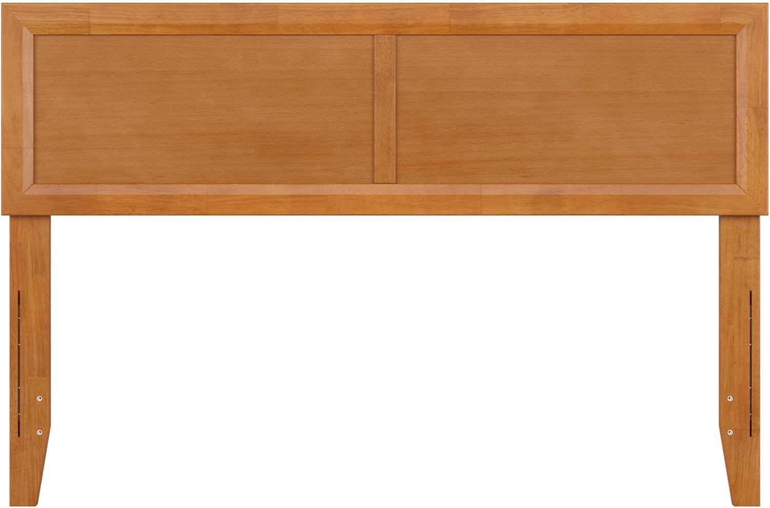 AFI, Sophia Adjustable Modern Full Wood Headboard, Light Toffee