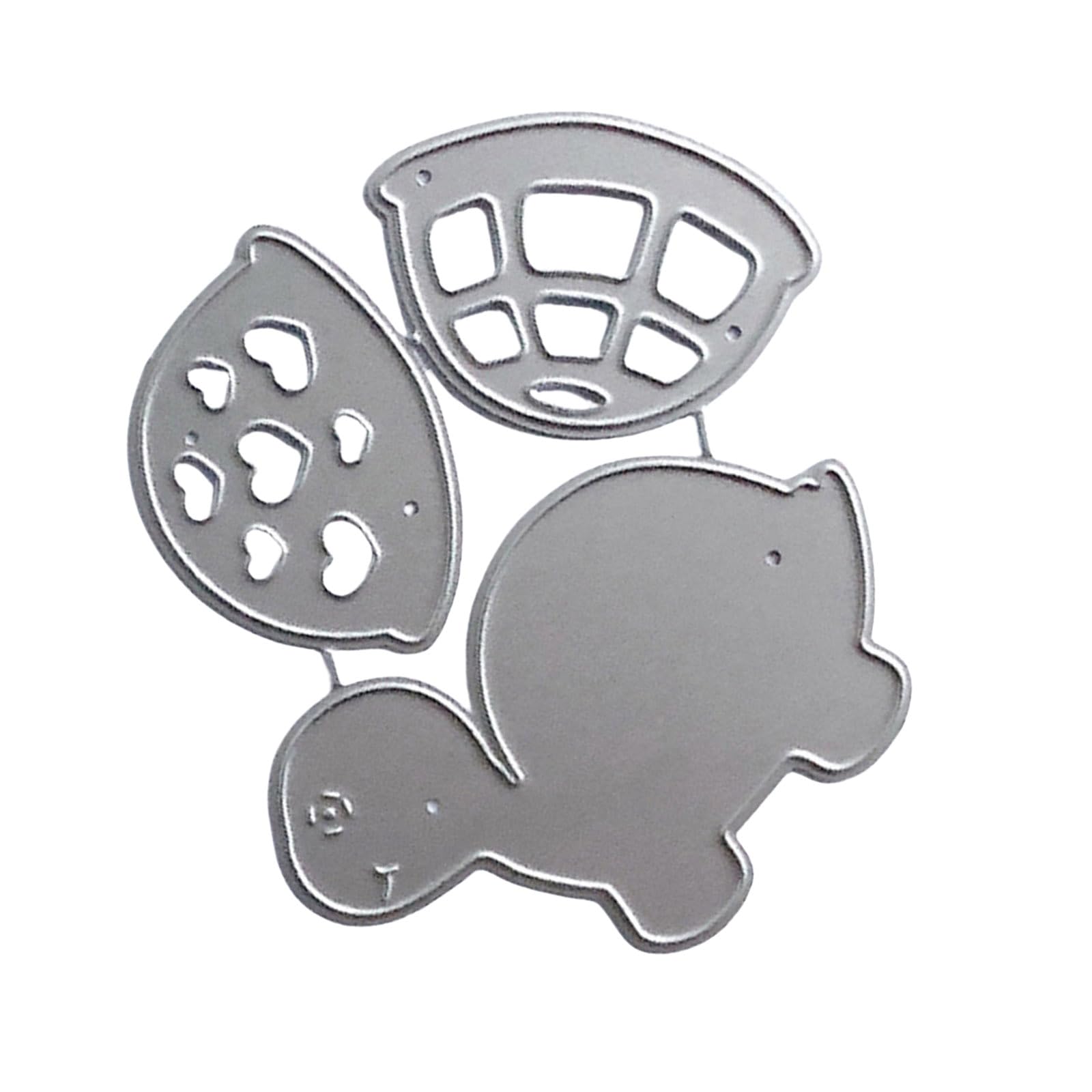 SHYYOULQE Turtles Metal Cutting Dies Templates Molds Embossing Stencils Die Cut For Scrapbooking Cards Making Decorations Turtles Cutting Dies Carbon Steel Metal Die Cut For Paper Album Decoration