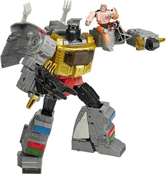 Transformers Studio Series 86-06 Leader The The Movie Grimlock and Autobot Wheelie