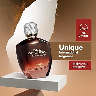 Ajmal Oud of Dubai Perfume for Men & Women | 100ml Unisex Eau De Parfum | Perfume for Men and Women with Oud, Woody & Musky Notes | Oriental Cologne Unisex | Versatile Perfume Spray | Gifts for All