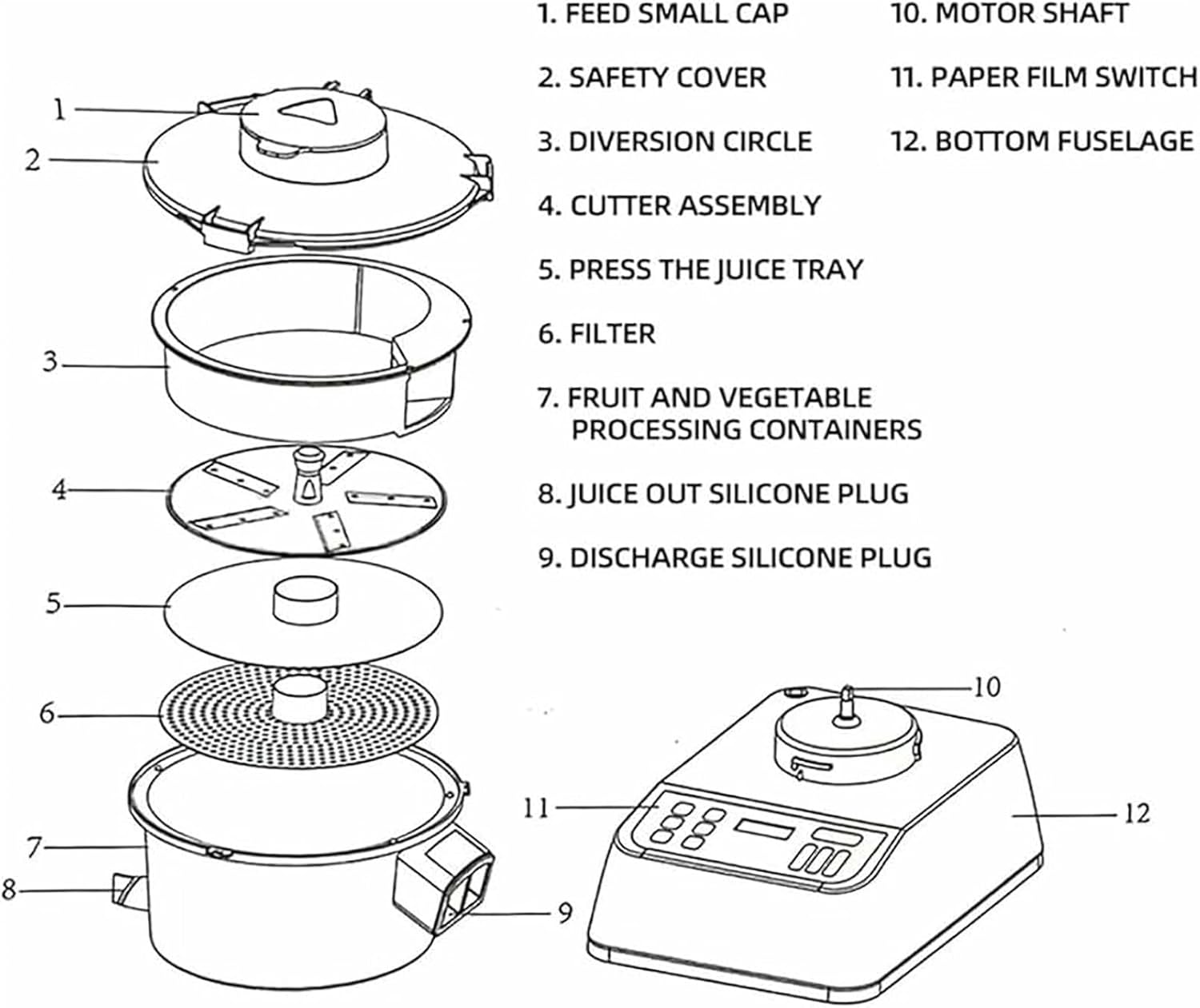 Electric Grape Peeling Machine, 6 Gears Automatic Fruit Tomato Peeler Tool, Direction, Speed and Time are Adjustable, Button Operation Panel, for Fruit, Garlic, Skin Remover