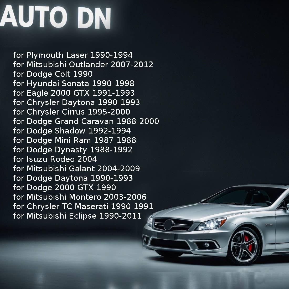 Front Engine Camshaft Seal Replacement MD133317, MD008762, MD153103 2 X for Dodge Grand Caravan 1992-2000 for Hyundai Sonata 1990-1998 for Chrysler Cirrus,Daytona,Dynasty 1989-2000