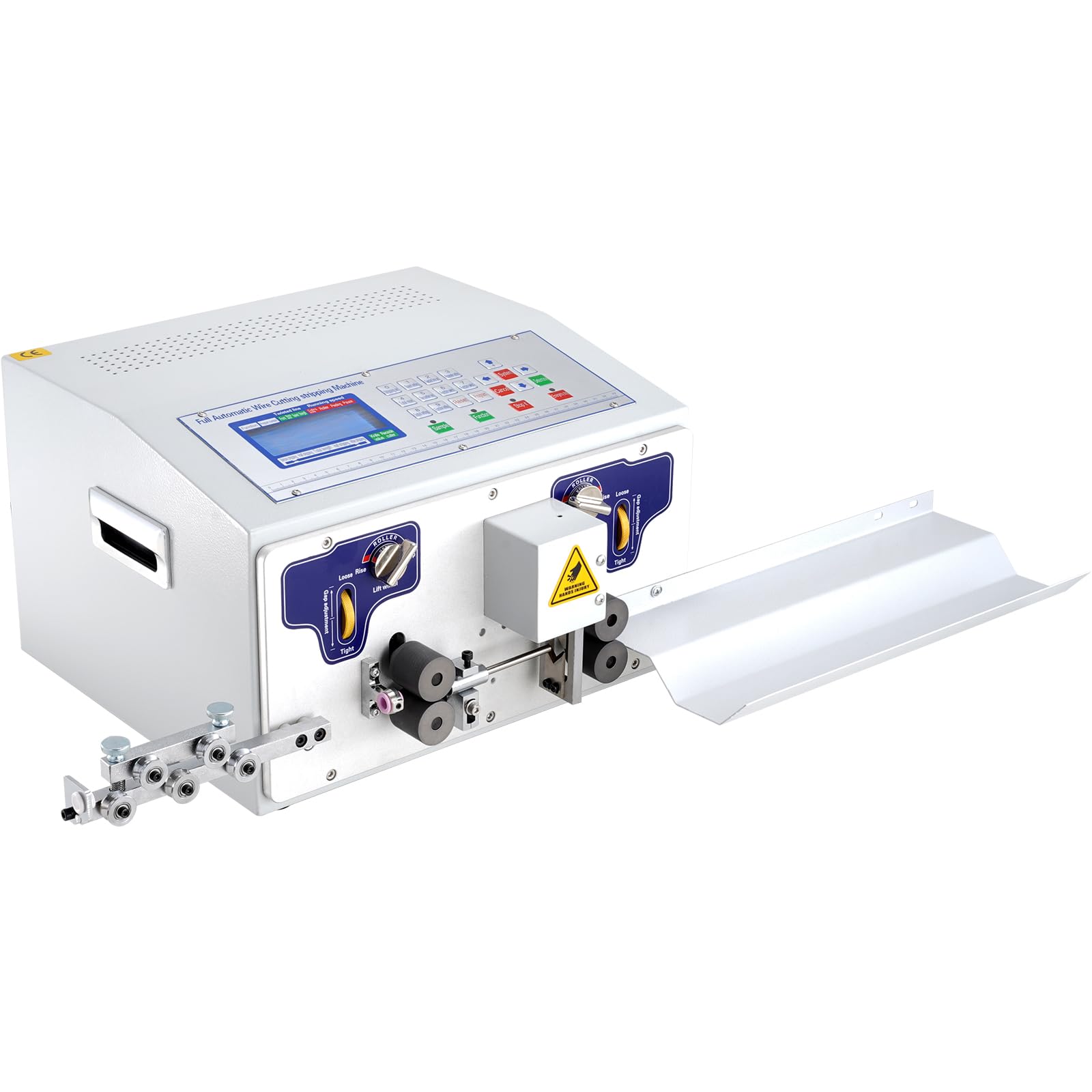 VEVOR Macchina spellatrice elettrica, Spelafili automatica SWT508-JE Controllato da Microcomputer Display LCD per la lavorazione di fili tra cui PVC/teflon/cavi in silicone