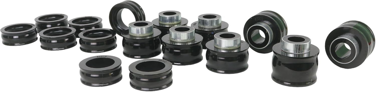 Whiteline W93489 Body Mount Bushing Assembly Compatible with 88-98 C1500, K3500, K1500, C3500, C2500, K2500