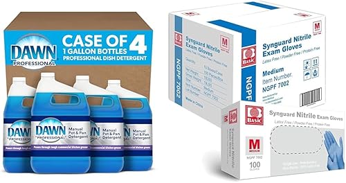 Miniatura 8 de Dawn Professional - Detergente de jabón líquido para lavavajillas, desengrasante a granel que elimina alimentos grasos y limpiador y desengrasante