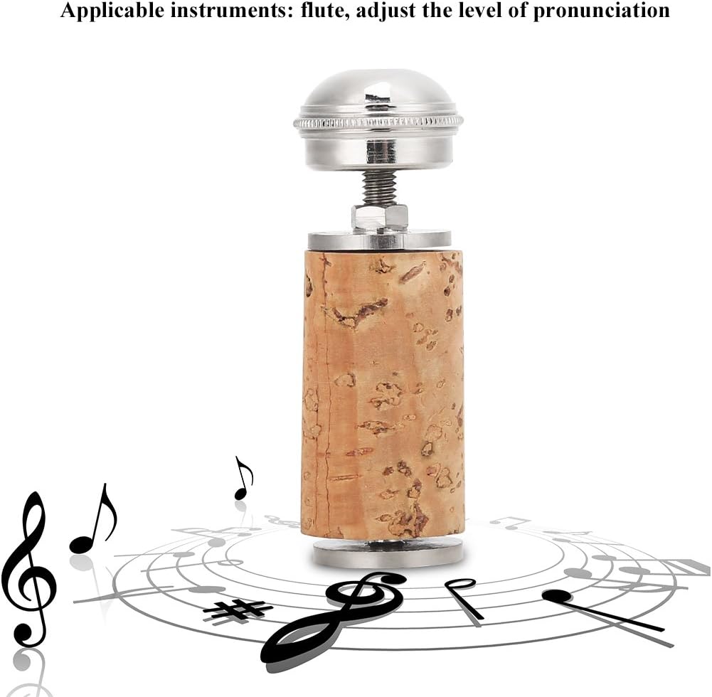 Flute Headjoint Cork Plug Flute Stopper Plug and Crown Repair Parts for Flutes Musical Instrument : Musical Instruments