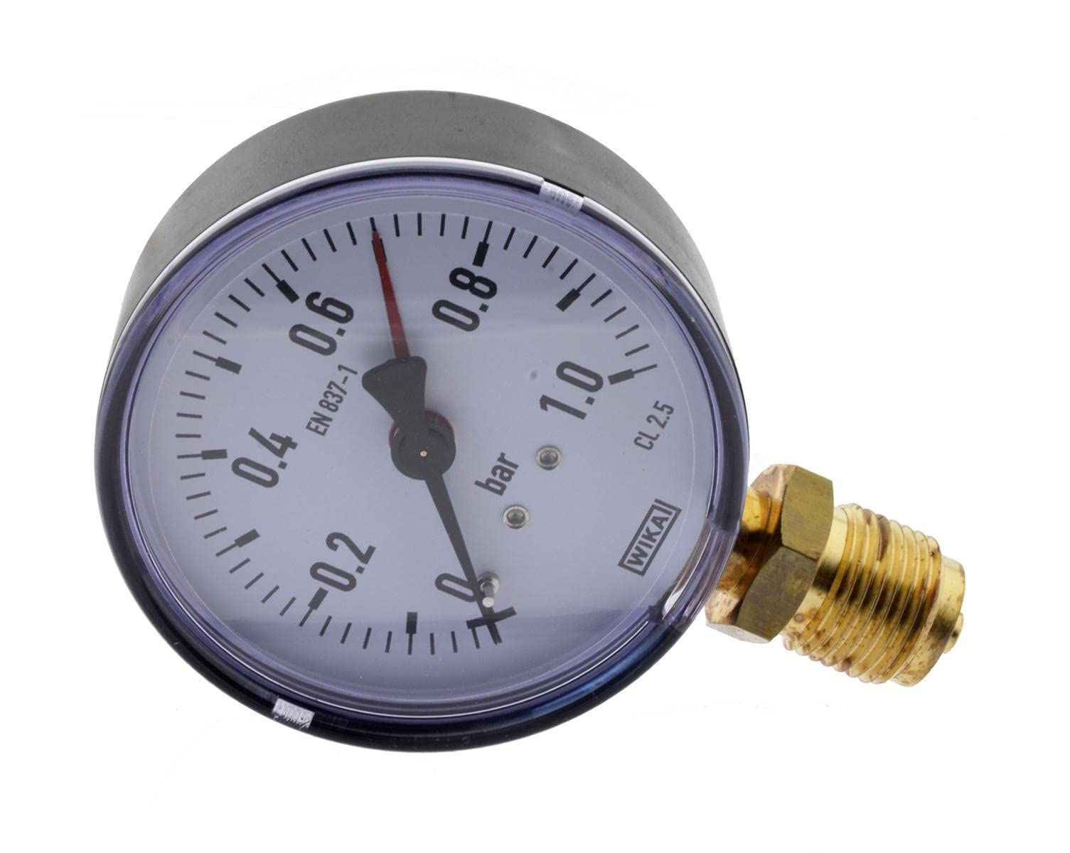 WIKA Manometer senkrecht, Ø 160mm, 0-10 bar