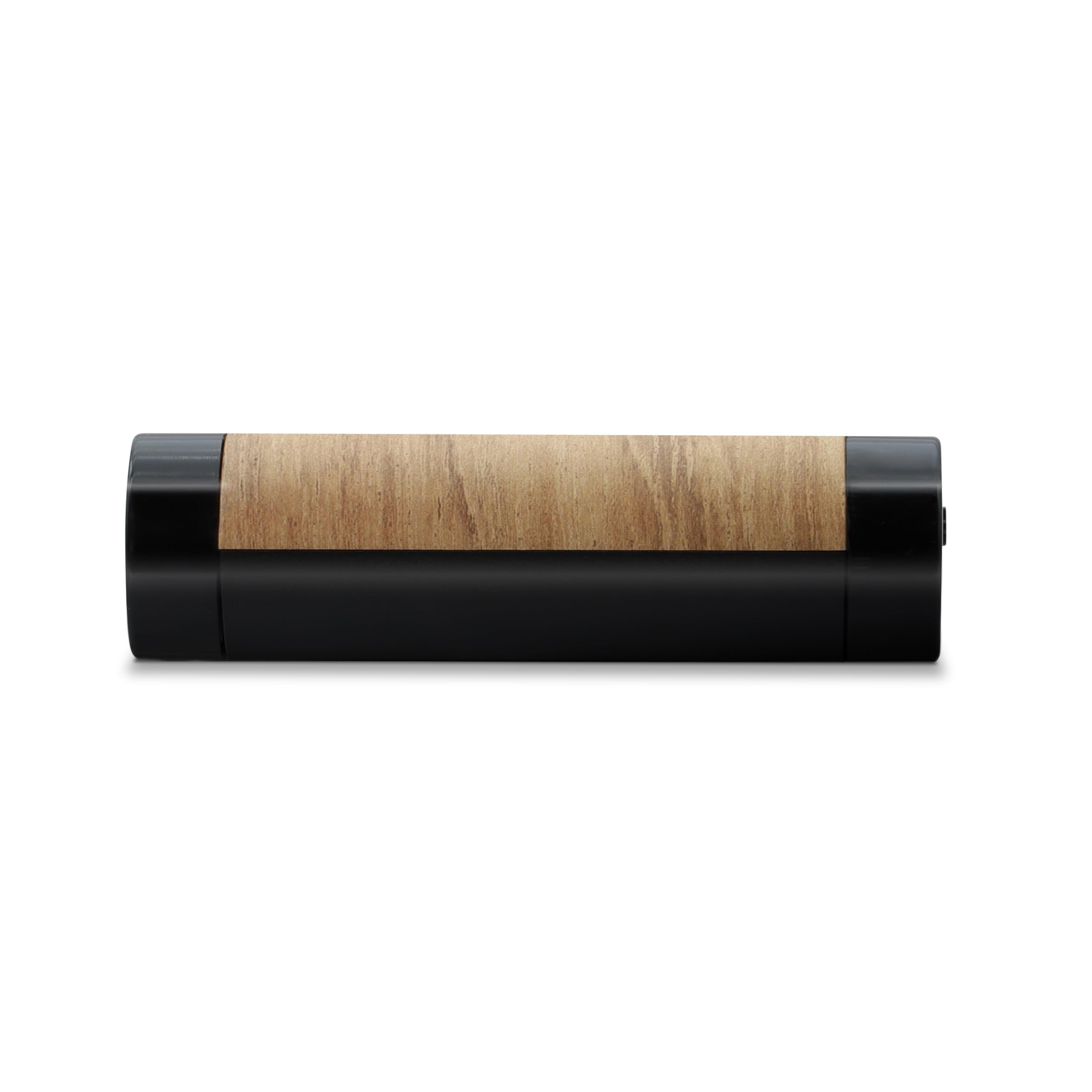 MOOOV 477349 Budzik ładowarka indukcyjna 15 W i port USB-C - wbudowana temperatura - efekt drewna
