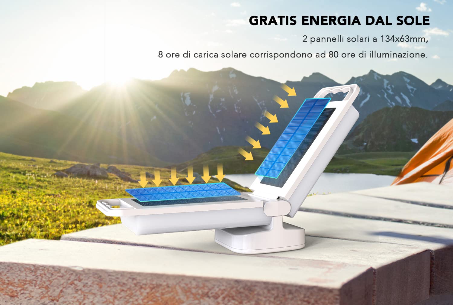 Lampada Campeggio Tenda Da Campeggio Portatile Luce Ricaricabile Lanterna Esterna Di Energia Solare Pieghevole Chiaro Della Lampada Della Torcia Elettrica Di Emergenza Della Luce Della Torcia 672