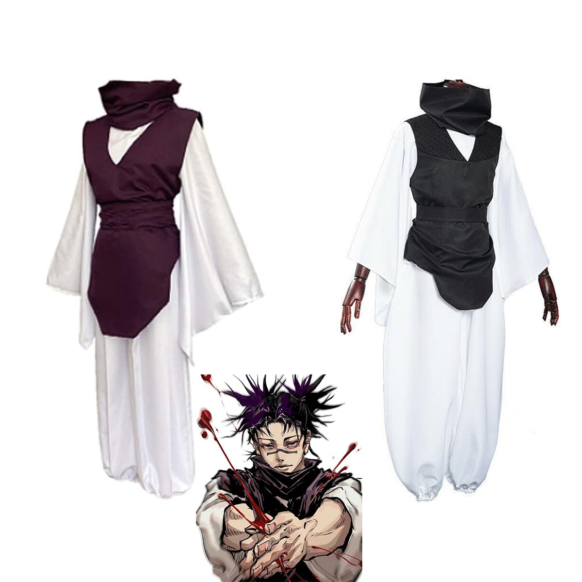 Amazon.co.jp: 脹相 Cosplay 呪術迴戰 Chōsō コスプレ衣装