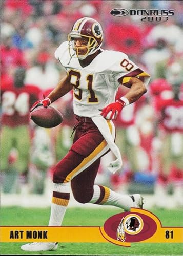 2023 DONRUSS RETRO 2003#8 ART MONK WASHINGTON REDSKINS FOOTBALL OFFICIAL TRADING CARD OF NFL