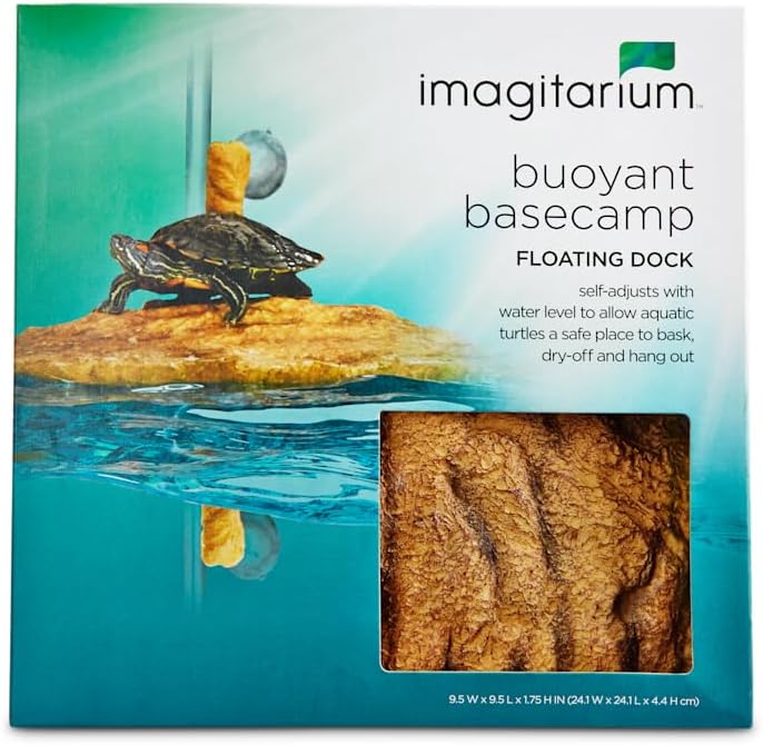 imagitarium by Petco Corner Floating Turtle Dock