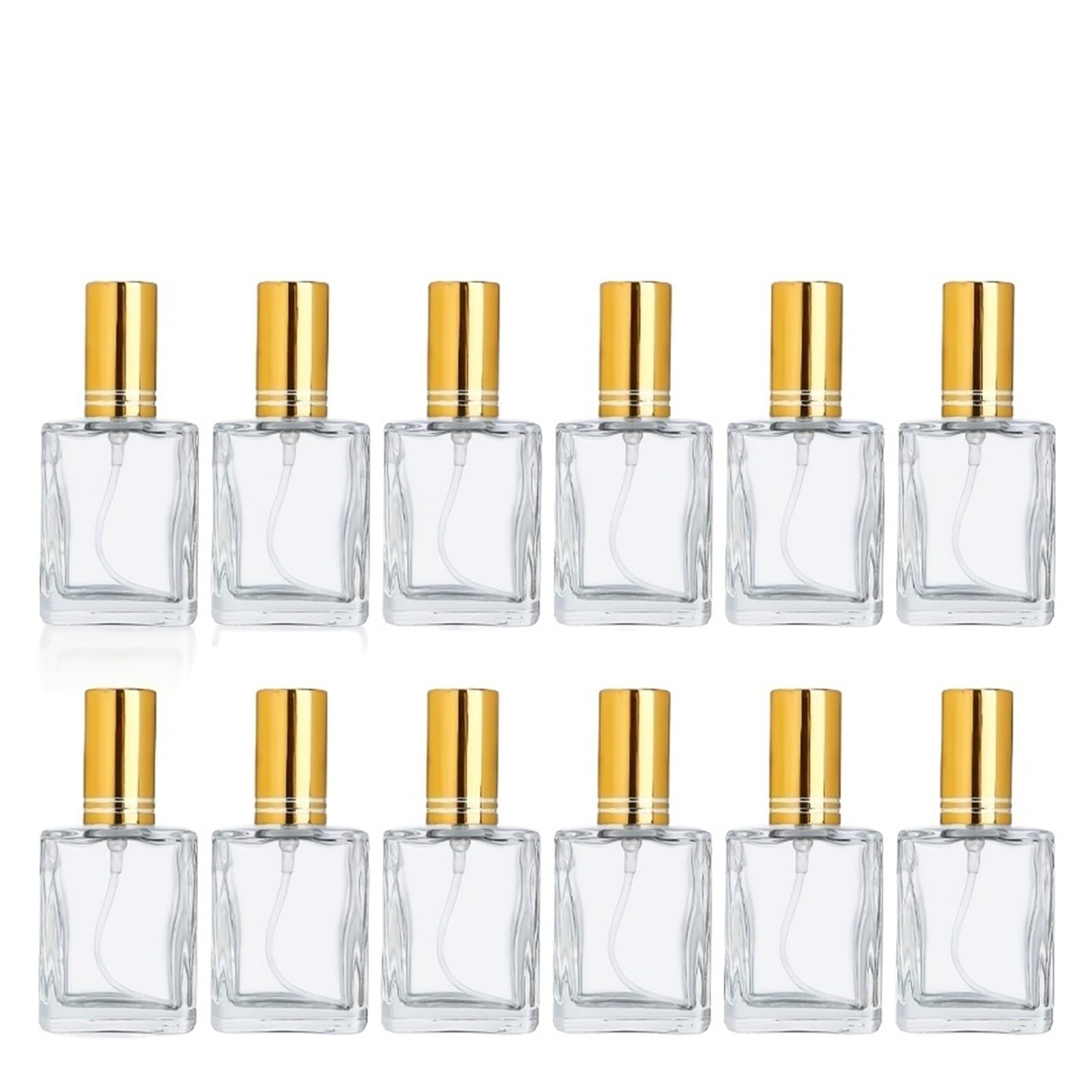 WEOKDFHA Empty Spray Bottle 12pcs 15ml Transparent Spray Bottle Including 12 Bottles 3 Funnels And Sub Packaging Artifacts
