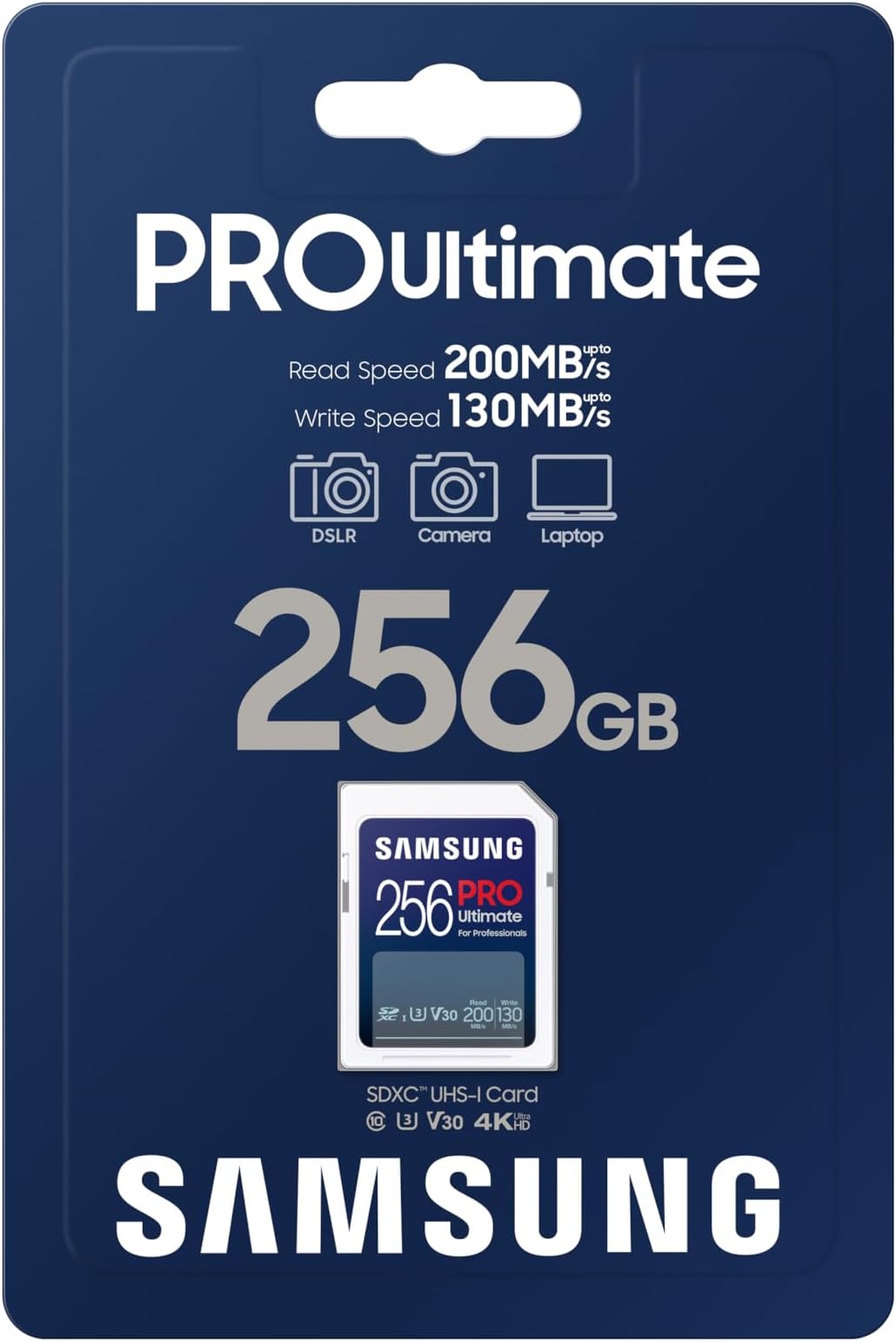 SAMSUNG PRO Ultimate 256GB SD Card