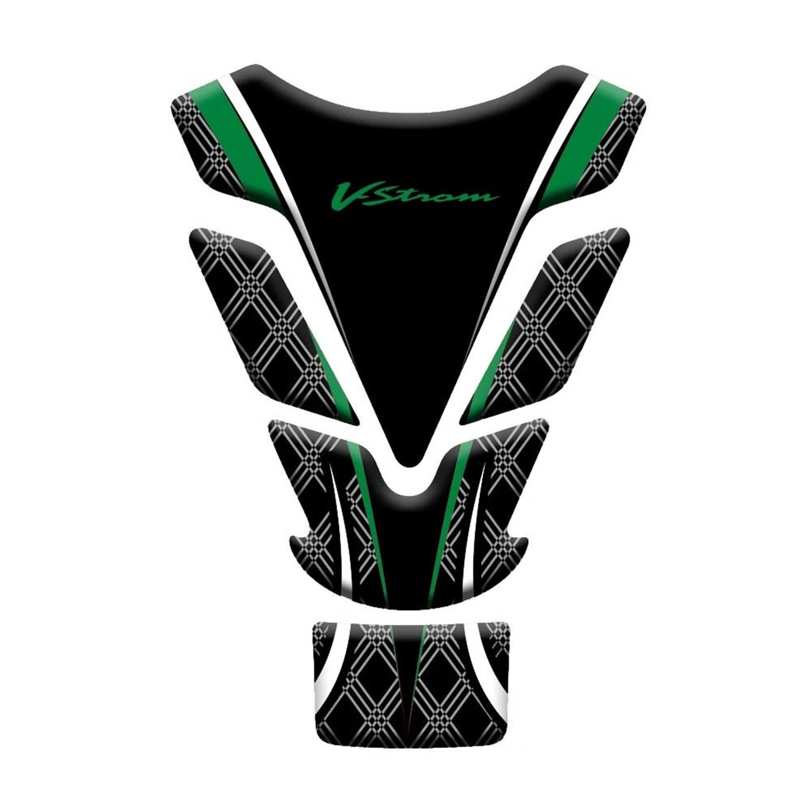 Gas Fuel Tank Pads Motorcyclev Fuel Tank Sticker for Suzuki V-Strom 650 DL650 V-strom650 DL VStrom Gas Protector Pad Fish Bone Decal Motorbike Protection Stickers(Color 27)