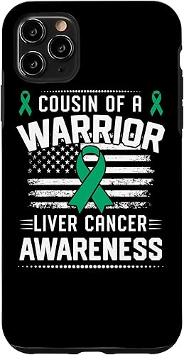 Vista 11 de iPhone 11 Pro Primo de un guerrero Concientización del Cáncer de Hígado Primo
