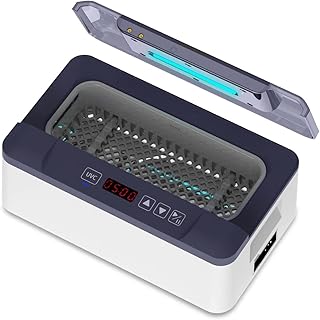 Sper Scientific 100006 1.2리터 초음파 클리너, 고급 UV-C 포함, 주얼리, 안경, 도구 등을 위한 전문가 등급 딥 클리닝