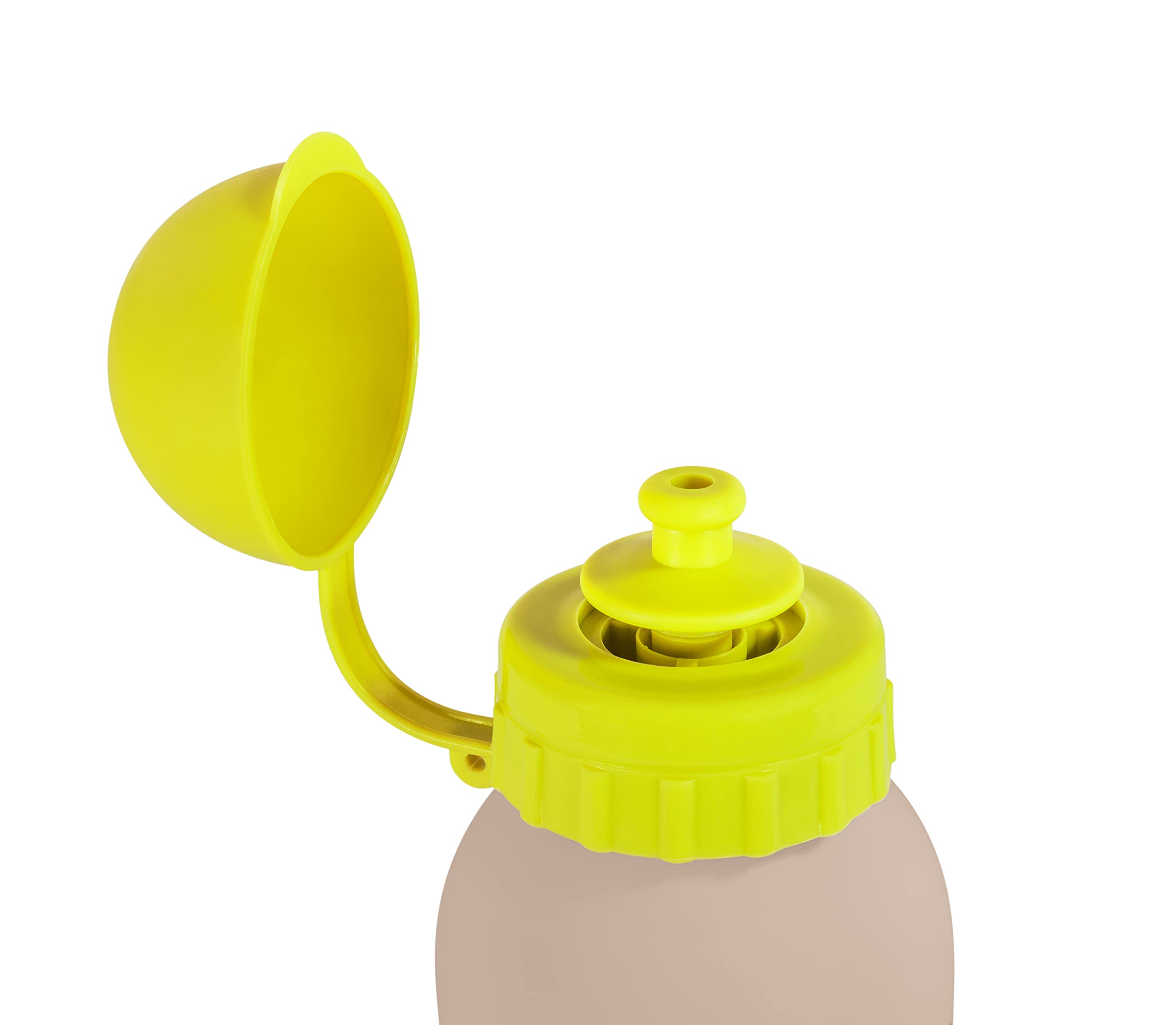Gourde Isotherme Miniland Naturkid Foxy 400 Ml - Acier Inoxydable Sans BPA, Étiquette Personnalisable, Pour École