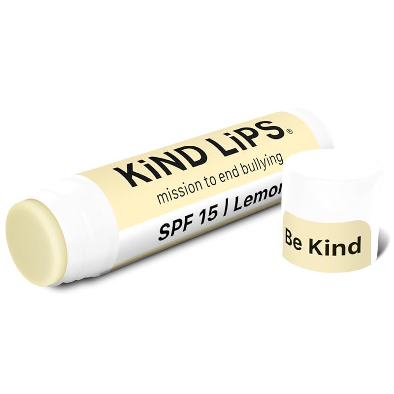 Bálsamo labial Kind Lips com designação técnica SPF 15, sabor limão – 1 unidade