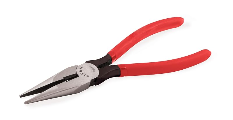 Alicate de Bico Longo Titan 60733 em Aço-Liga de Alto Carbono, 20,3 cm