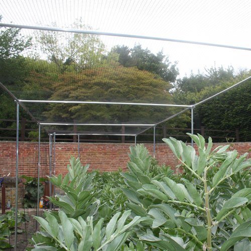 Two Wests & Elliott Heavy Duty Fruit Cage 24' Wide 24' Long Butterfly Net