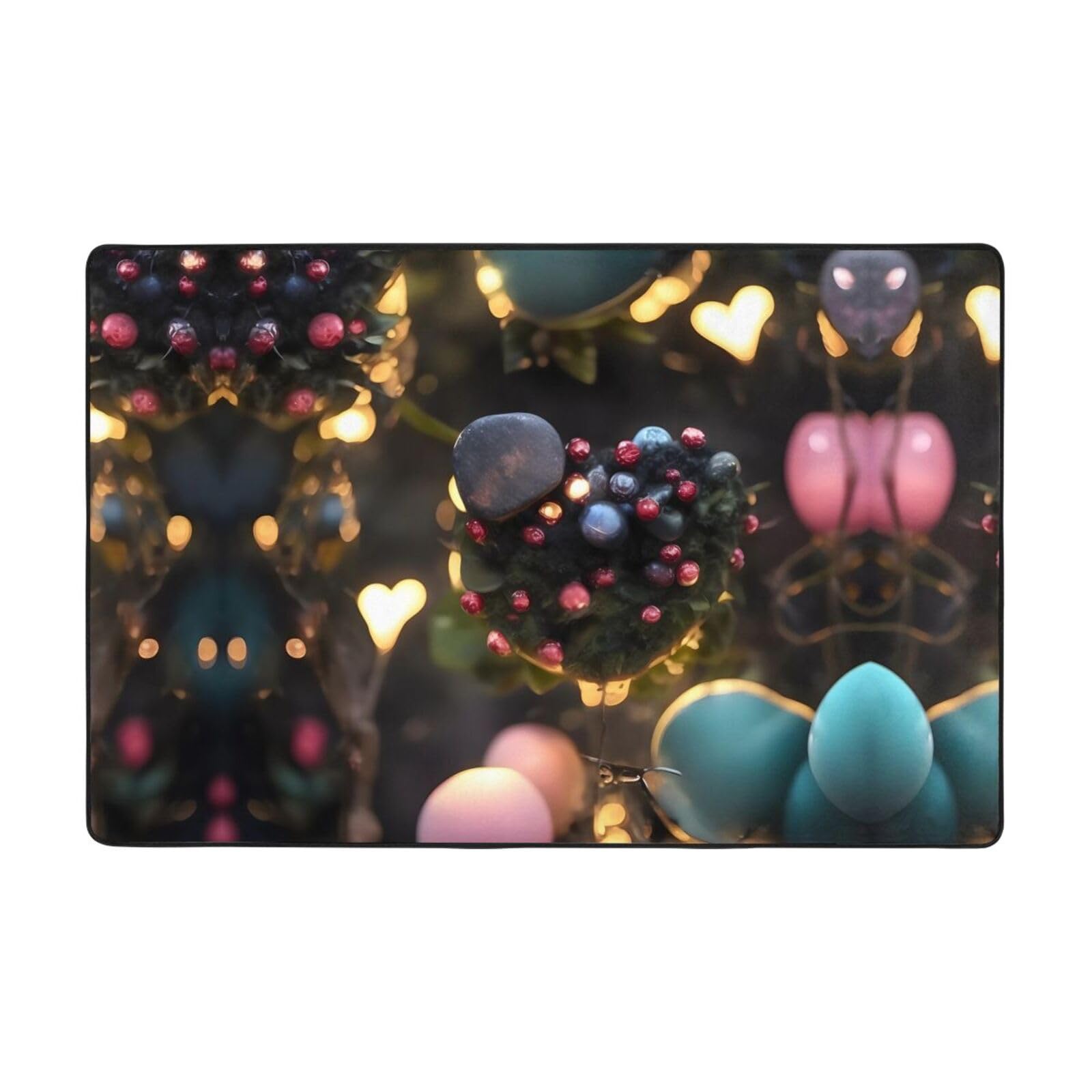 Tapis de sol Jungle of Love absorbant et durable 91x61 cm HYTTER