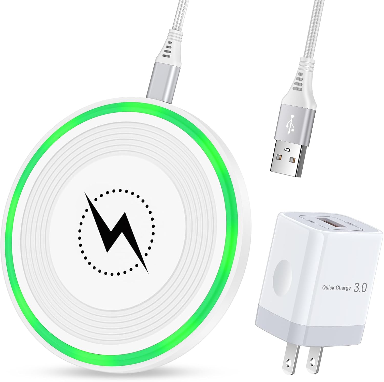Wireless Charger Fast Charging Pad 15W with 18W Jamaica Ubuy