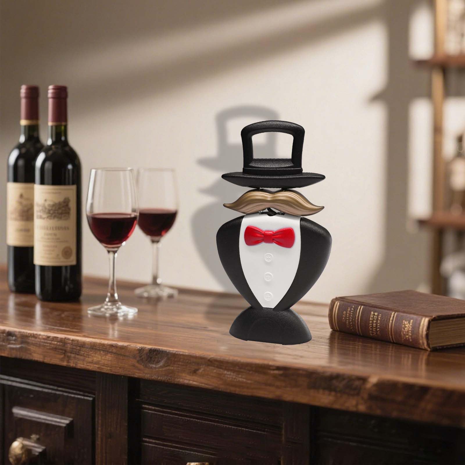 ZONSUSE Ouvre-bouteille Ao So Style Gentleman Anglais, Tire bouchon à Vin Gentleman,Tire-Bouchon Bilame pour Bouchons Fragiles de Vieux Vins,Idee Cadeau pour Collectionneurs de Vin