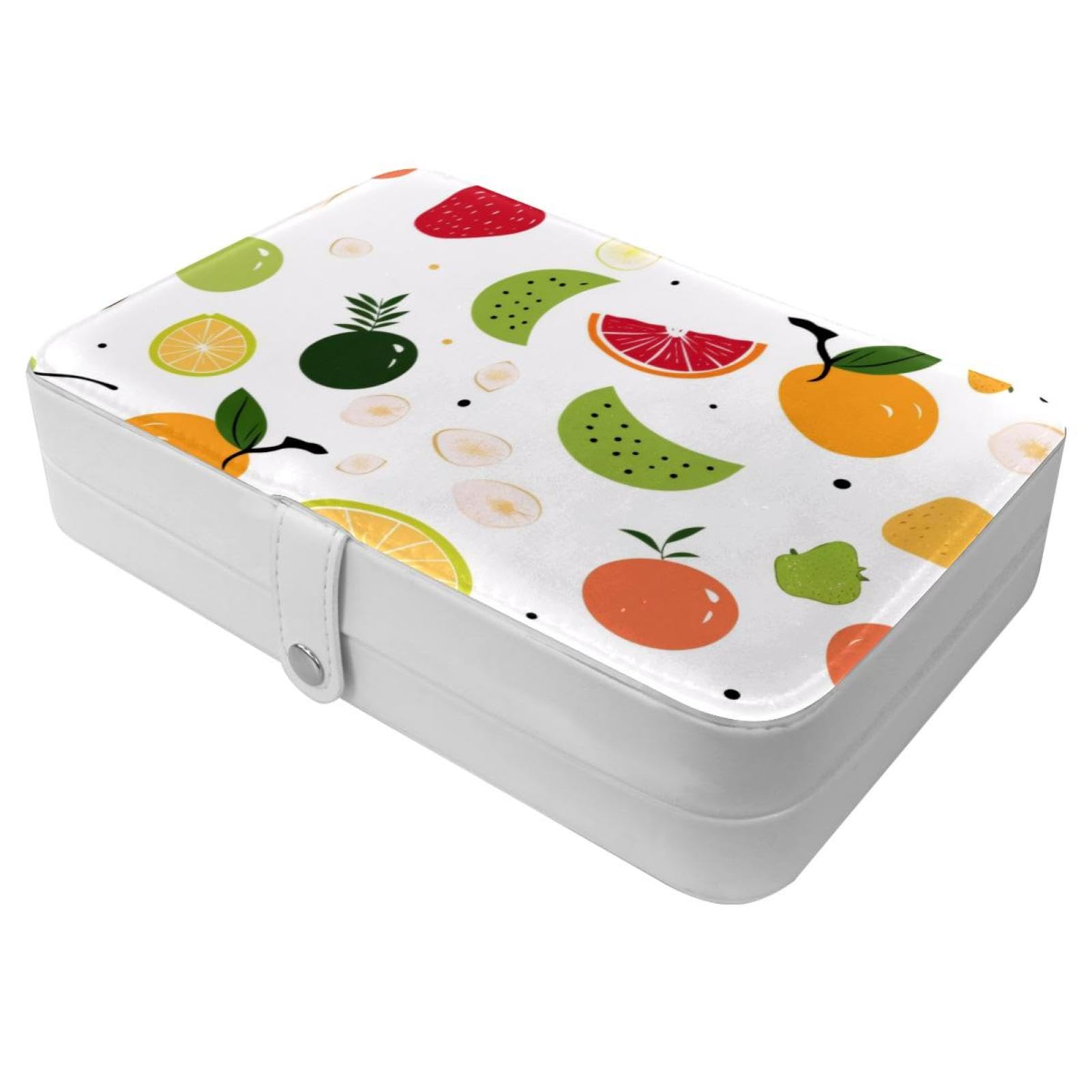 Boîte de rangement pour bijoux de voyage portable pour femmes petits formats