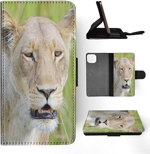 Majestic African Lion Pride #19 FLIP Wallet Phone CASE Cover for Apple iPhone 15 Plus