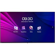 HORION 65-inch 4K UHD Interactive Display for Conferences, Office, LED Commercial TV, Use for Commercial Signage Display, 260 nit, HDMI, USB