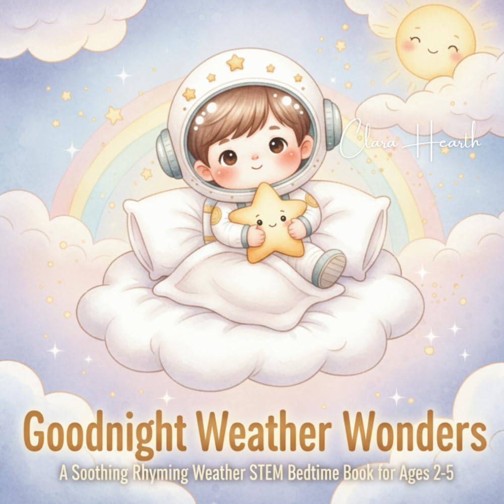 Goodnight Weather Wonders: A Soothing Rhyming Weather STEM Bedtime Book for Ages 2-5: 3 (Goodnight, Little Explorer – STEM Bedtime Rhymes)