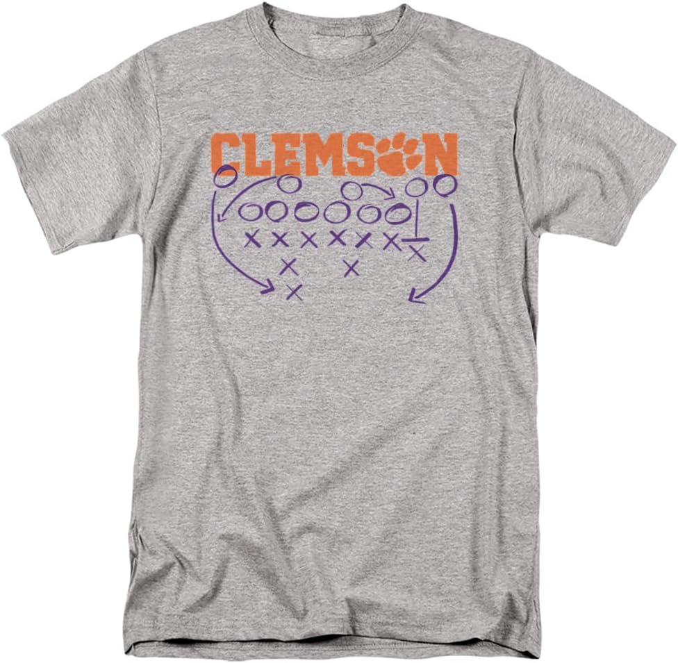 Clemson University Official Football Play Unisex Adult T Shirt