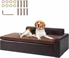 犬用ソファー Amazon | ZSQ 犬用ソファ、可動クッション付きペットソファ