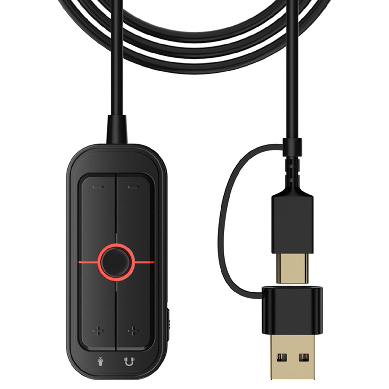 Multiple Modes USB Sound Card 7.1 Channel for Gamers and Audiophiles with Easy Switches Functionality