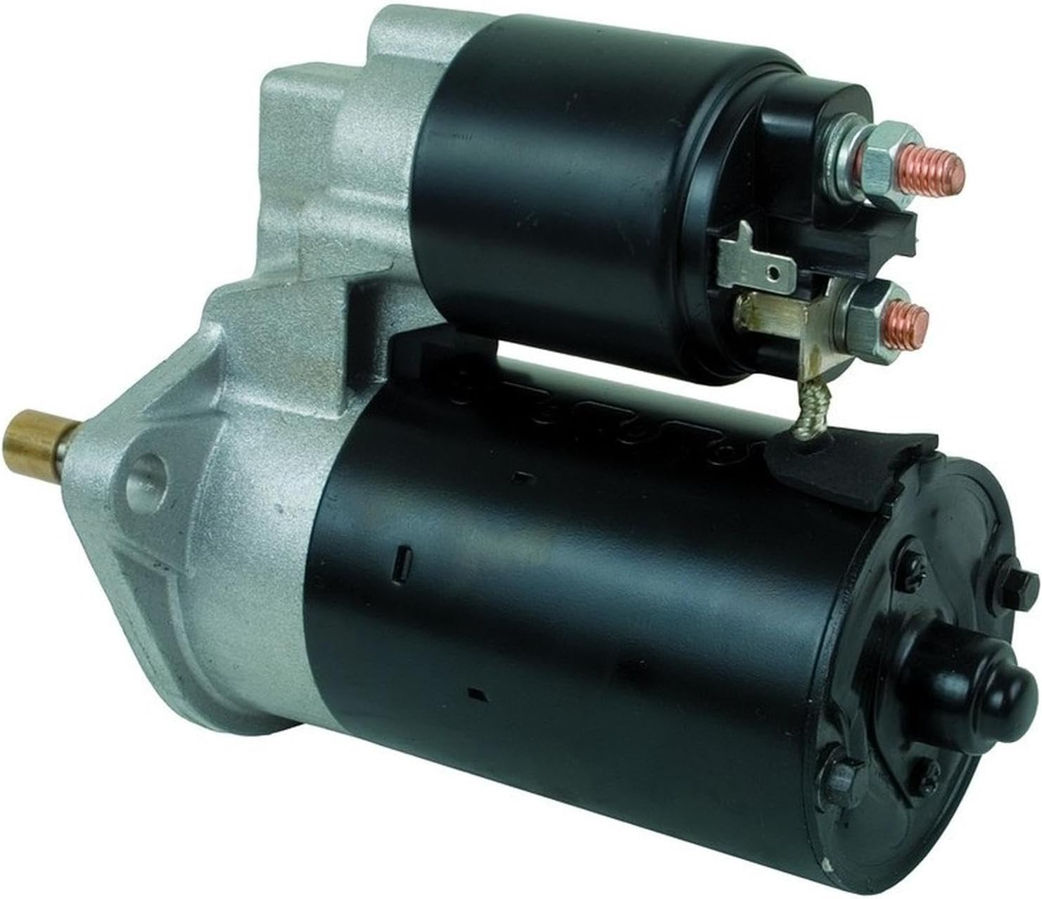 Premier Gear PG-16450 Starter Replacement for Beetle, Transporter, Super Beetle, Squareback, Panel, Karmann GHIA, Fastback, Combi, 914, 9000082046, 9000082060, 6004AA0021, 0001212199, 66925157, Grey