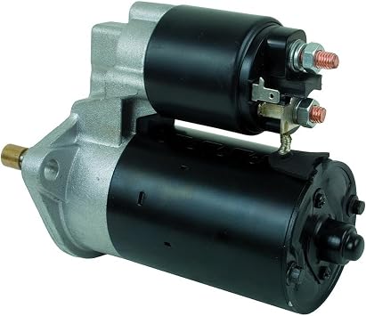 Premier Gear PG-16450 Starter Replacement for Beetle, Transporter, Super Beetle, Squareback, Panel, Karmann GHIA, Fastback, Combi, 914, 9000082046, 9000082060, 6004AA0021, 0001212199, 66925157, Grey