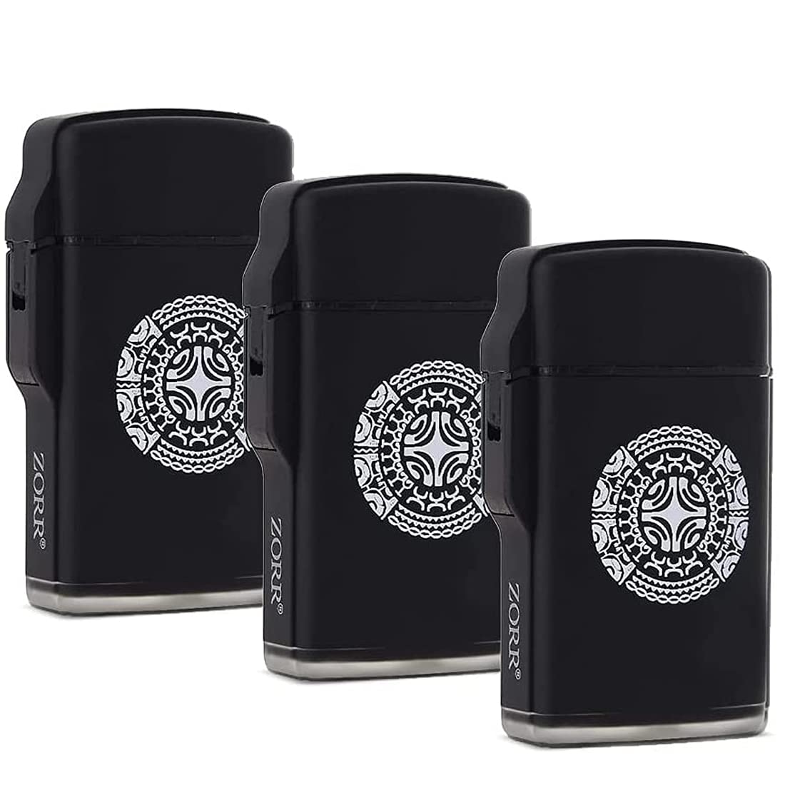 HND Pack 20 Briquets Tempête Torche Patutiki Noir