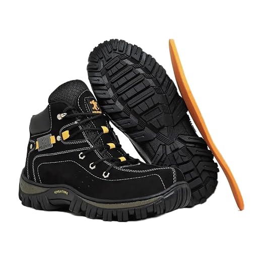 Bota Coturno Adventure Masculino Com Palmilha Em Gel P.U Comfort Motoqueiro