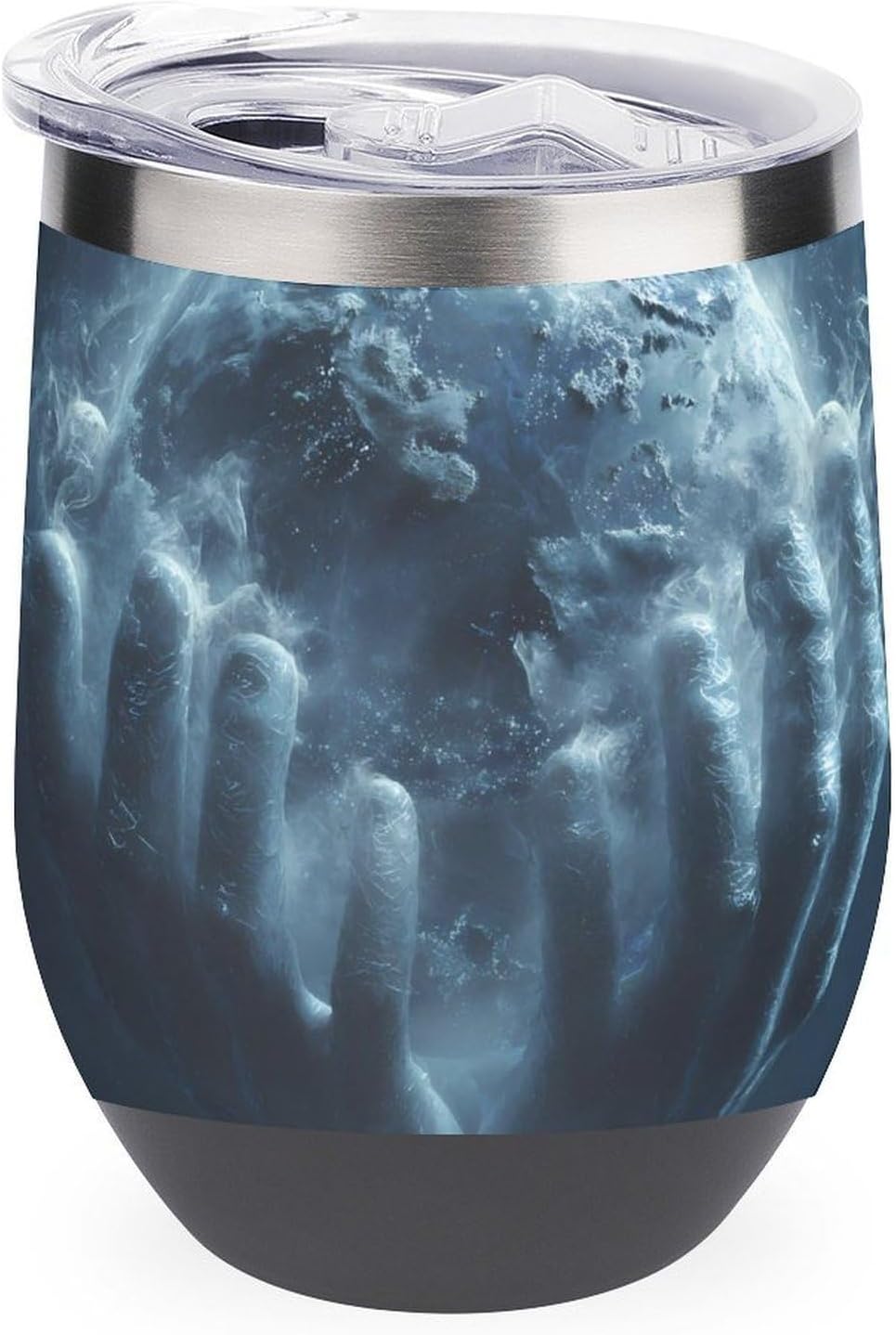 Save Water Insulated Drinking Cup Stainless Steel Coffee Mug Wine Tumbler with Lid 12OZ