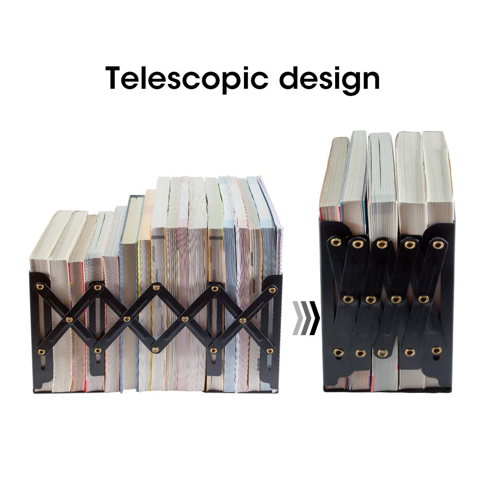 Buy Brobantle Retractable Book Holder Scalable Book Stands Metal Iron