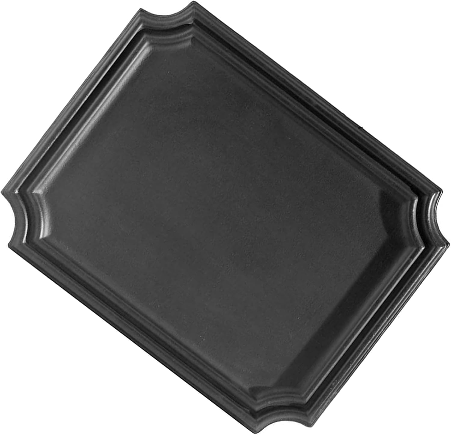 Plain Cast Iron Fireback with Minimalist Design, Heat-Resistant Material, Redirects Heat Back to Room, Durable Black Finish, 20 x 0.25 x 16 in – Low Maintenance Fireplace Accent
