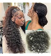 4Pcs HD Swiss Lace Baby Hair Edge Stripes Real Human Virgin Hair Baby Hair Reusable More Natural ...