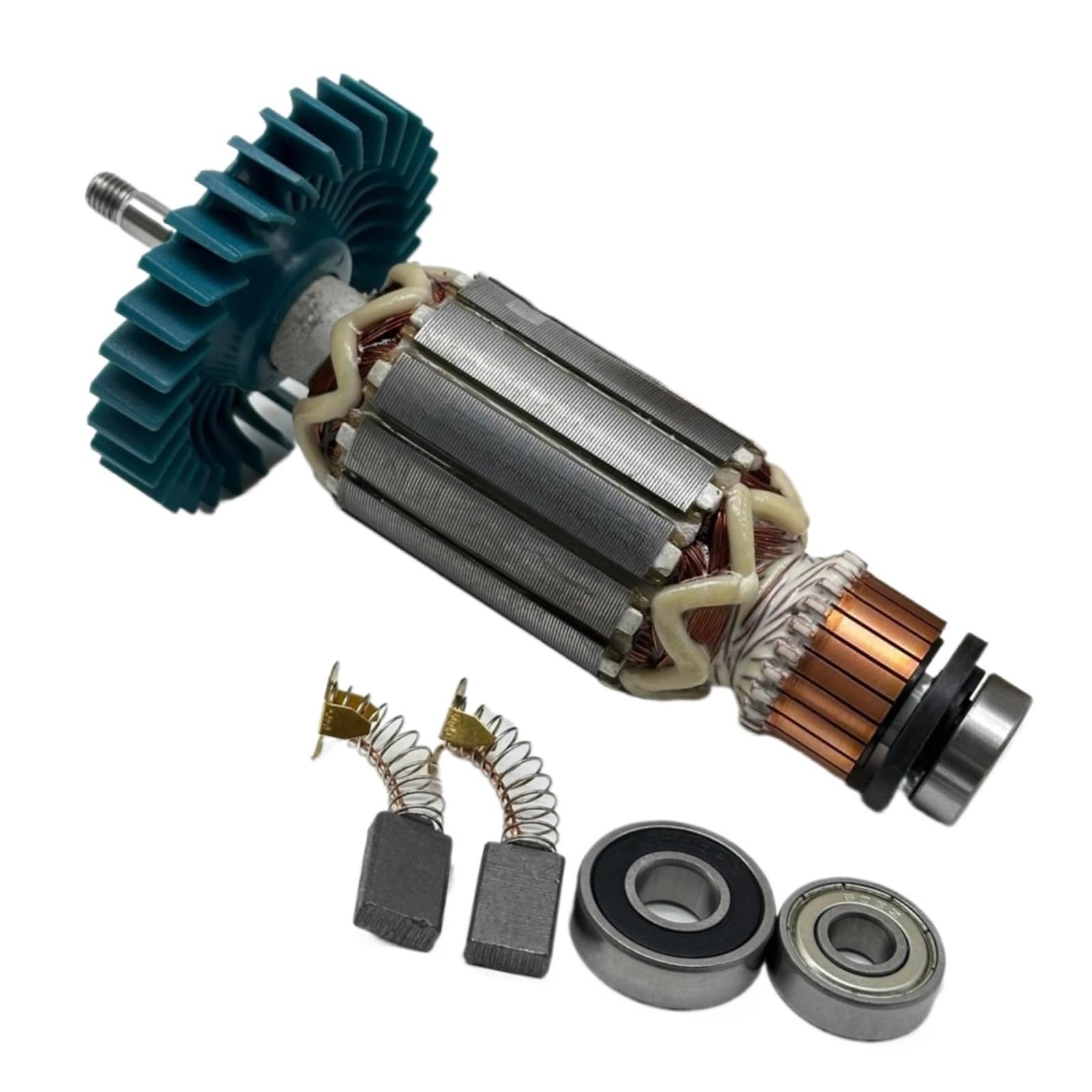 Vividcrate Armature Ac 220V 240V Rotor Angle Grinder Spare Parts Grinder 510110-0，For Ga6020 Ga6010 Ga5020 Ga5010(Armature)