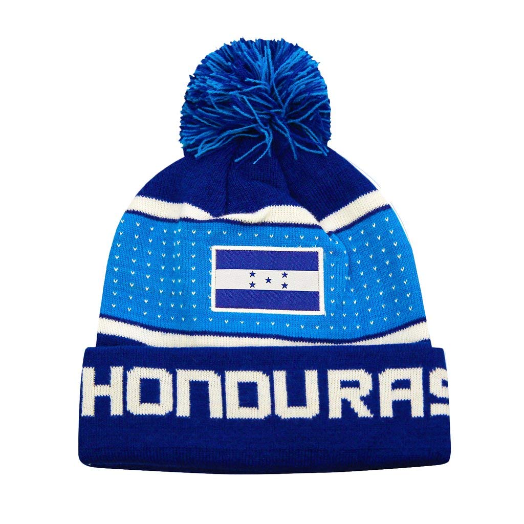Icon Sports Honduras Adult Winter Soccer Beanie Blue