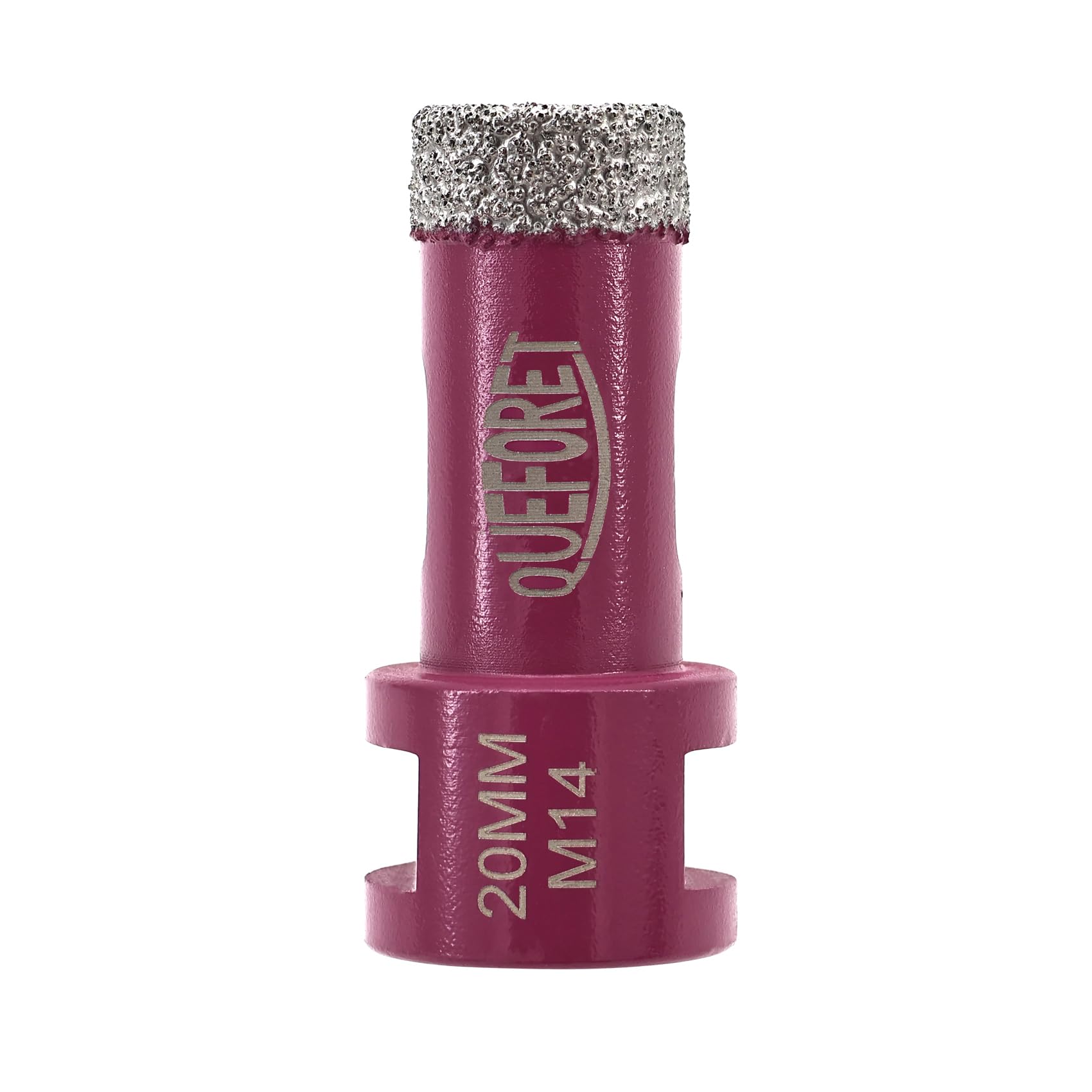 QUEFORET Diamond Drill Bit 20mm x M14 - Diamond Hole Saw for Ceramic Porcelain Tile Marble Granite, 20 mm x 1