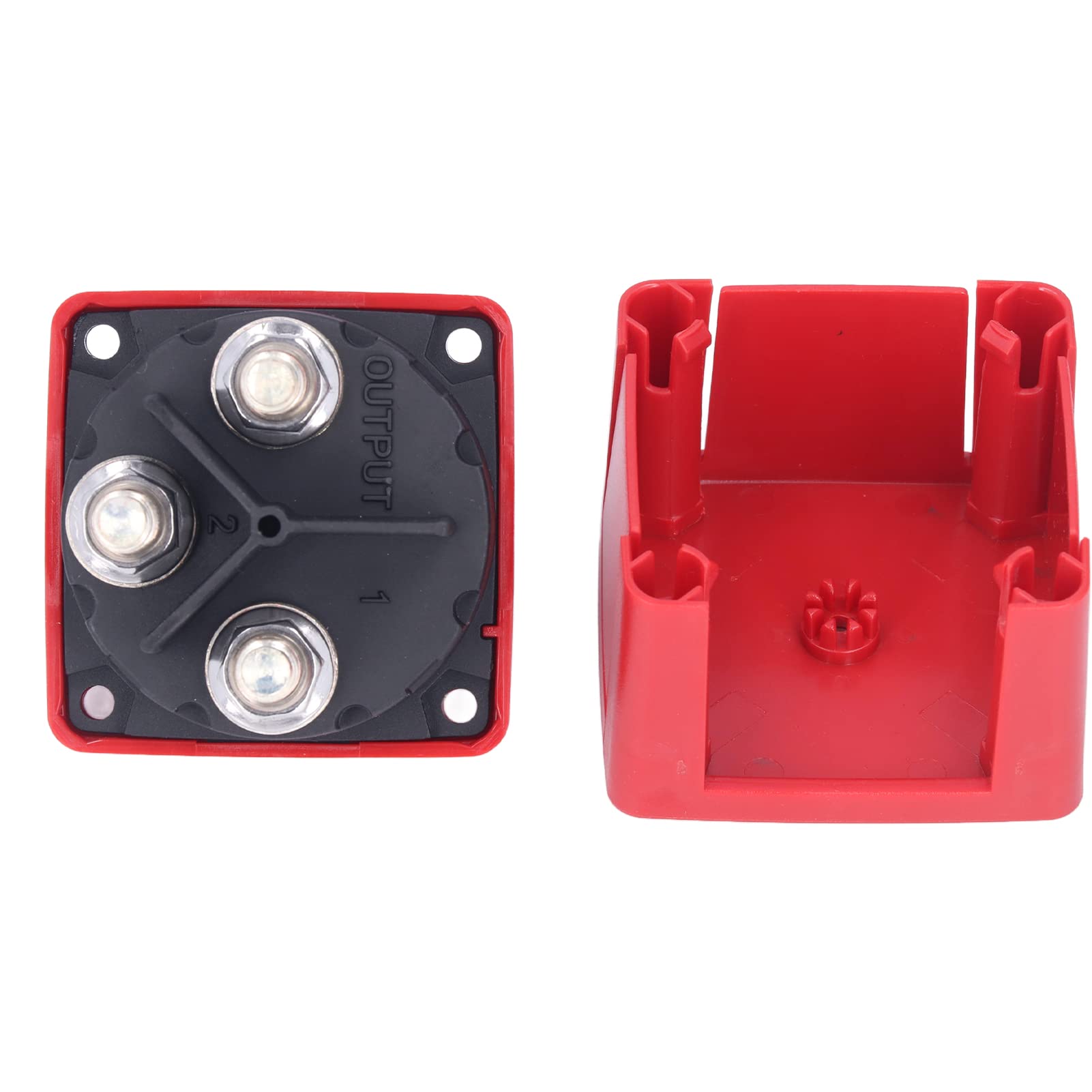 Transfer Switch 30 Amp 300A Battery Isolator Switch - 3-Position Dual Circuit Breaker For Marine, Car, Truck & RV Applications Nintendo Switch Battery Replacement